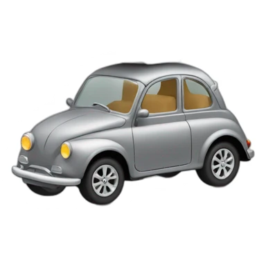 Car gris avec noté METROCARS sur le flan sticker