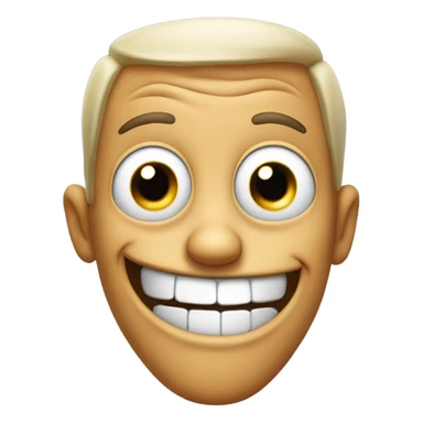 Goofy ahh face sticker