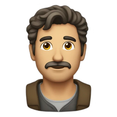 hombre pensando filosofia sticker