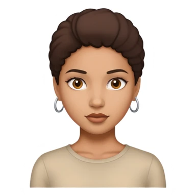  mixed girl with nothing sticker