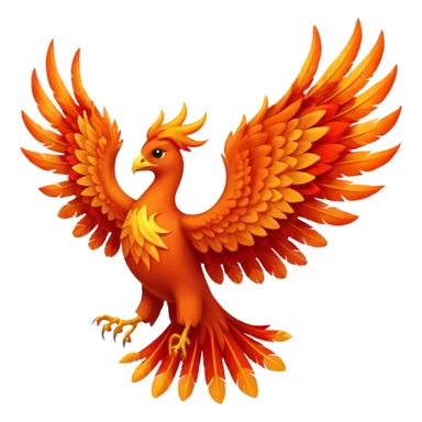 Phoenix rising sticker
