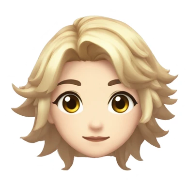 “Lumine” from “Genshin Impact” sticker