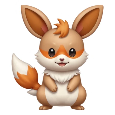 Teddiursa-Minccino-Victini-fusion  sticker