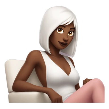 Spider Gwen Chillin brown skin sticker