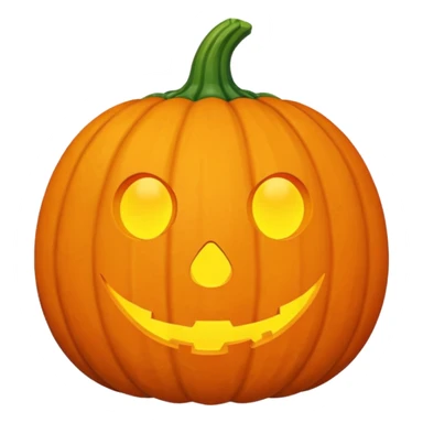 Pumpkin ball sticker