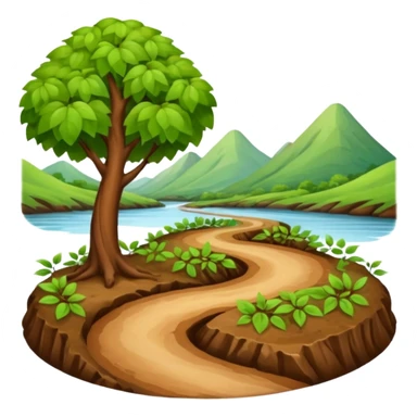 River Path sticker
