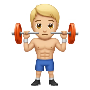 Costas musculosas sticker