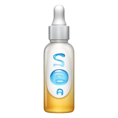 hyaluronic acid serum sticker