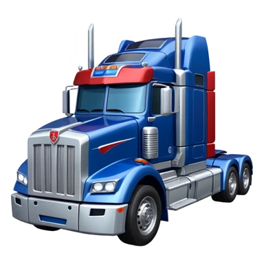 Optimus prime truck sticker