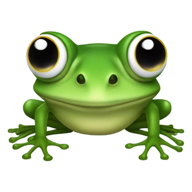 three eyed frog sticker