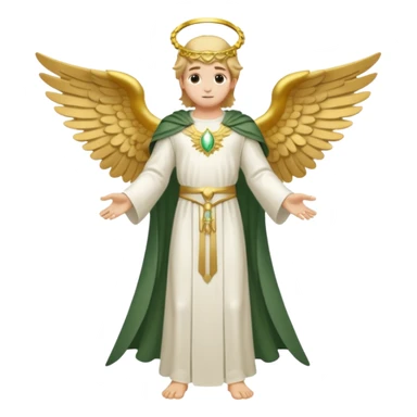 Archangel Raphael full body sticker
