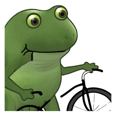 Girly bicycle  sticker