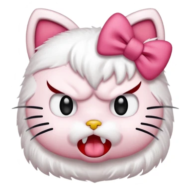 Hello-kitty hello-kitty mad sticker