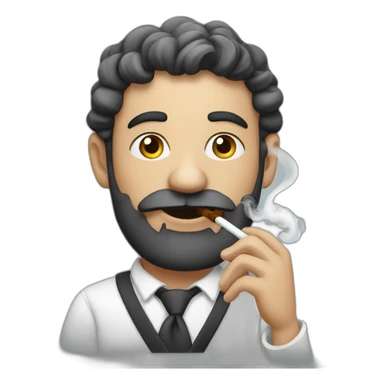 jew smoke hookah sticker