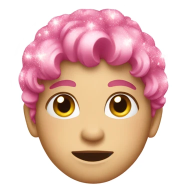 pink sparkles  sticker