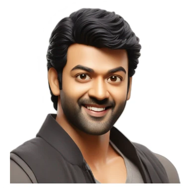 Prabhas Kajal Aggarwal sticker