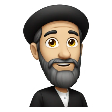 orthodox Jewish man sticker