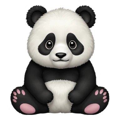 Panda roux sticker