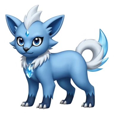 Absol-Luxray-Dewott-fusion sticker