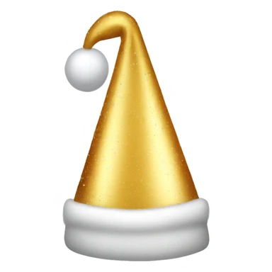 Christmas hat champagne  sticker