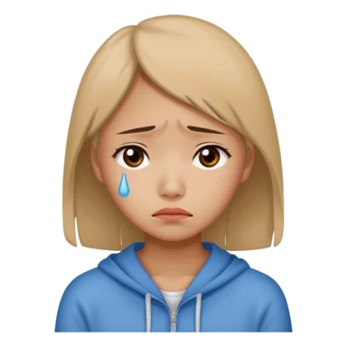 chinese teenage female having Heartbreak - feeling of deep sadness when love ends sticker