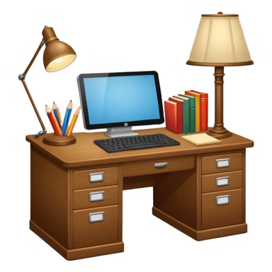school teacher's desk sticker