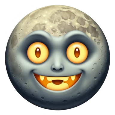 Cursed Perverted Moon sticker