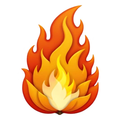 Asme un fuego pixeleado sticker