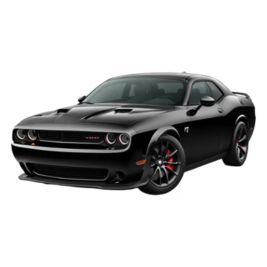 Dodge Challenger hellcat sticker