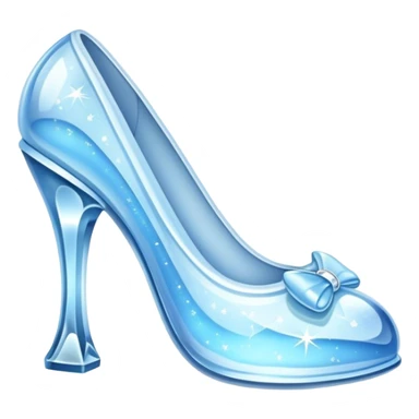 cinderela sapato cristal sticker