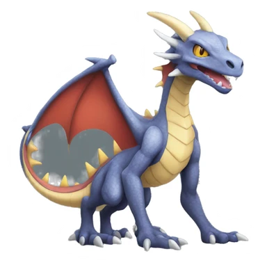 Dragon type Pokémon Fakemon creature sticker