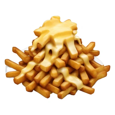 Poutine qui mange une poutine  sticker