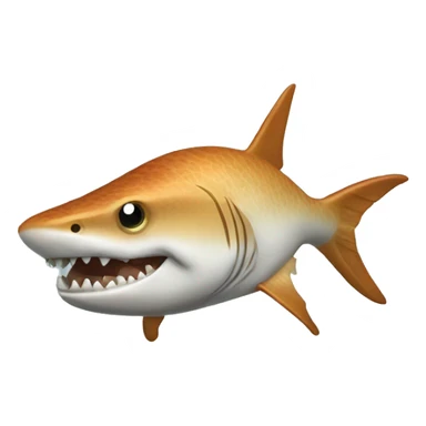 tiburon enfadado sticker