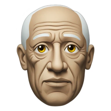 Pablo Picasso peinture sticker