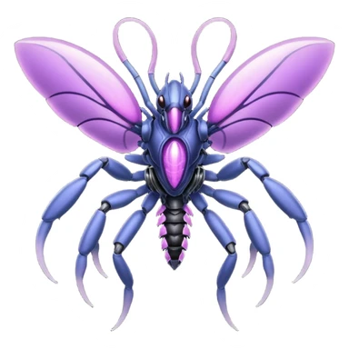 Genesect-Vikavolt-Venonat-Venom-Xenomorph-fusion sticker
