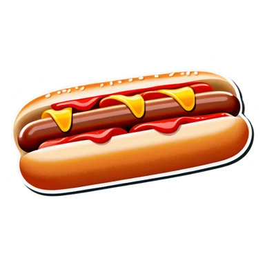 Hotdogs  sticker