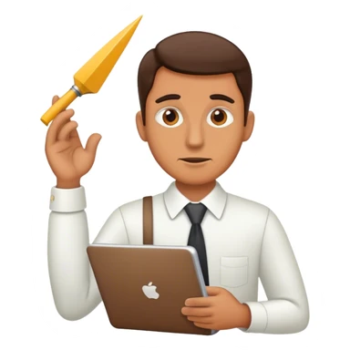 a job hunter looking for an employer who feels like the prey  sticker