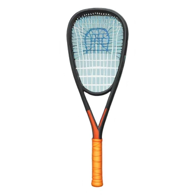 Squash racket sticker