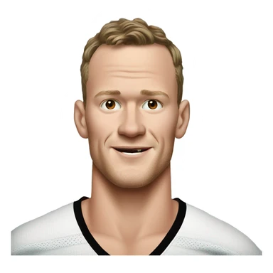 Jonathan Toews as beach bum sticker