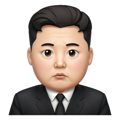 Kim Jong Un sticker