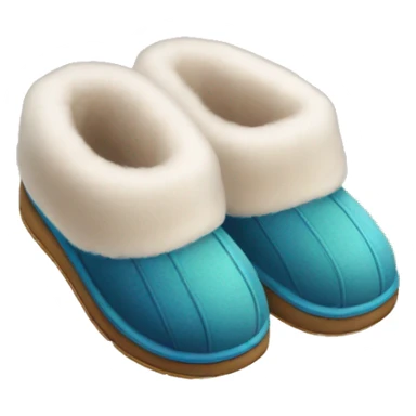 Aesthetic Ugg slippers sticker