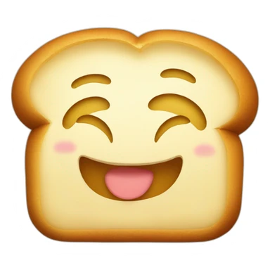 Happy Bread after hard exercice sticker