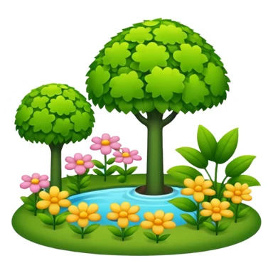 Dit on à garden sticker