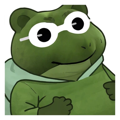 Ewok lying down in a bed for bedtime  sticker