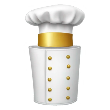 salute emoji chef hat sticker