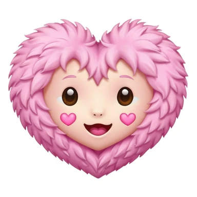 I want all pink emoji which are cute for girlie photo sticker