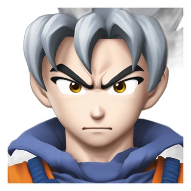 son goku ultra instinct sticker