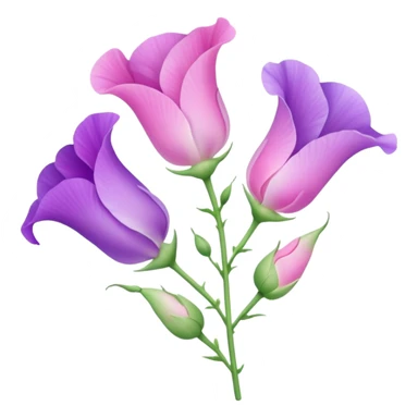 Sparkle Sweet pea sticker