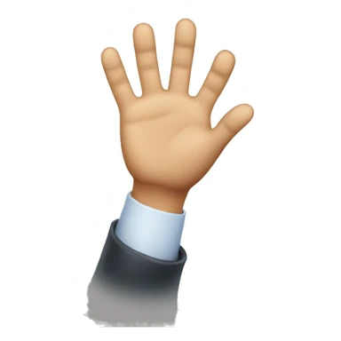 Emoji doing the I’m watching you hand signal with a suspecting look on face  sticker