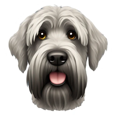 Black Russian Terrier  sticker
